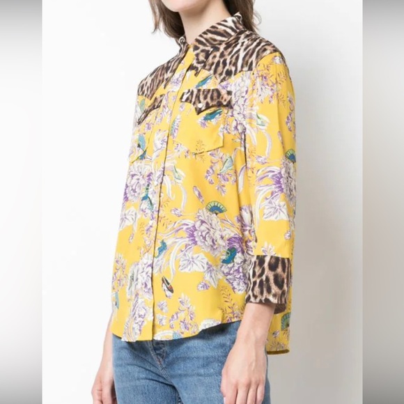 R13 Tops - R13 exaggerated collar cowboy shirt XS